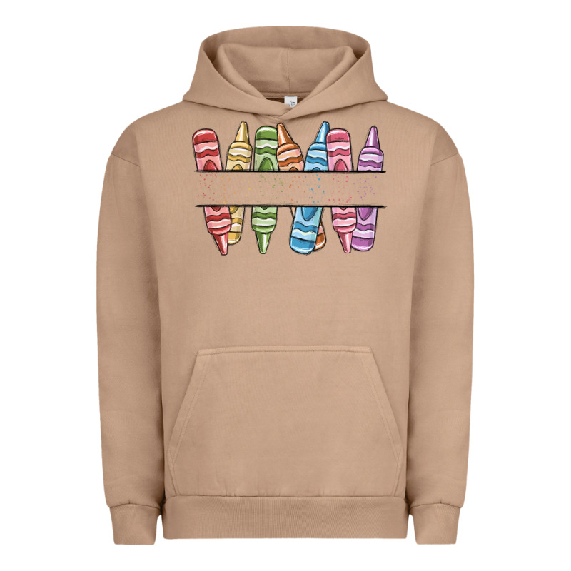 Custom Crayons Urban Hoodie by MaliasSmallBusiness | Teevron