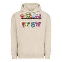 Pigment French Oak custom crayons Urban Hoodie - MaliasSmallBusiness