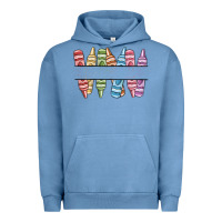 Pigment Pebble Blue custom crayons Urban Hoodie - MaliasSmallBusiness
