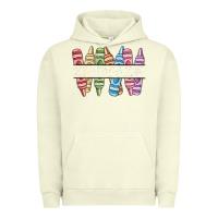 Pigment Pistachio custom crayons Urban Hoodie - MaliasSmallBusiness