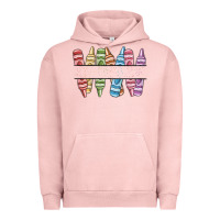 Pigment Salmon custom crayons Urban Hoodie - MaliasSmallBusiness
