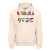 Sandshell custom crayons Urban Hoodie - MaliasSmallBusiness