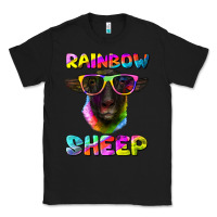 Black rainbow sheep suffolk sheep Classic Tee - RanaPortraitStore