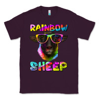 Plum rainbow sheep suffolk sheep Classic Tee - RanaPortraitStore