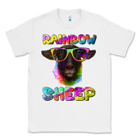 White rainbow sheep suffolk sheep Classic Tee - RanaPortraitStore