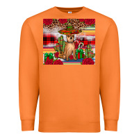 Carrot Chihuahua Christmas Premium Sweatshirt - JahusDesignShop