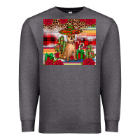 Charcoal Heather Chihuahua Christmas Premium Sweatshirt - JahusDesignShop