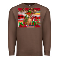 Chestnut Chihuahua Christmas Premium Sweatshirt - JahusDesignShop