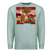 Seafoam Chihuahua Christmas Premium Sweatshirt - JahusDesignShop