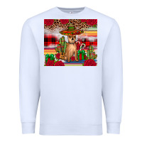 White Chihuahua Christmas Premium Sweatshirt - JahusDesignShop