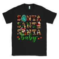 Black santa santa santa baby Classic Tee - FaDigitalArtStudio