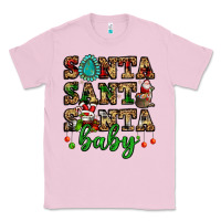 Bubblegum Pink santa santa santa baby Classic Tee - FaDigitalArtStudio