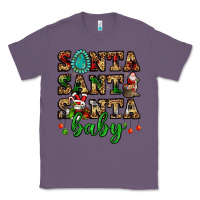 Lavender santa santa santa baby Classic Tee - FaDigitalArtStudio