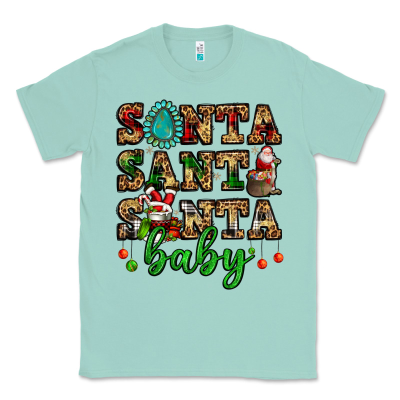 Santa Santa Santa Baby Classic Tee by FaDigitalArtStudio | Teevron