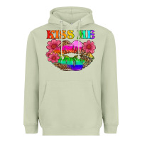 Lgbtq Kiss Me Heavyweight Hoodie | Teevron