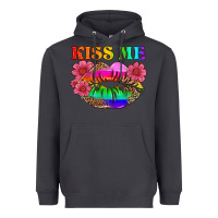 Smoke lgbtq kiss me Heavyweight Hoodie - HRA Design Shop