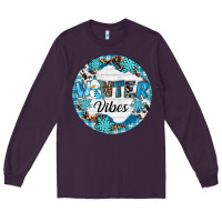 Plum Winter vibes Long Sleeve Tee - RanaPortraitStore
