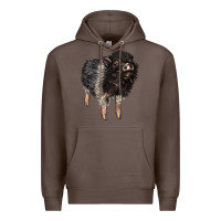 Coffee Baby Hampshire Pig Premium Hoodie - LillyAllenDesigns