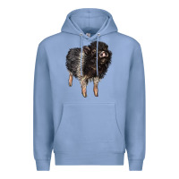 Colony Blue Baby Hampshire Pig Premium Hoodie - LillyAllenDesigns