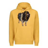 Mustard Baby Hampshire Pig Premium Hoodie - LillyAllenDesigns