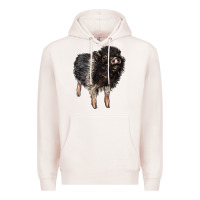 Pale Pink Baby Hampshire Pig Premium Hoodie - LillyAllenDesigns