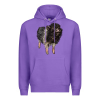 Purple Baby Hampshire Pig Premium Hoodie - LillyAllenDesigns
