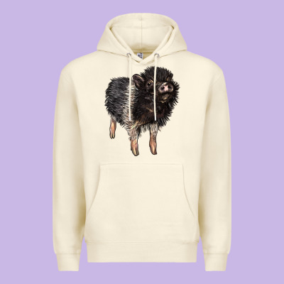 Baby Hampshire Pig Premium Hoodie Designed By Lillyallendesigns
