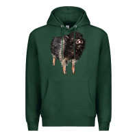 Sports Green Baby Hampshire Pig Premium Hoodie - LillyAllenDesigns
