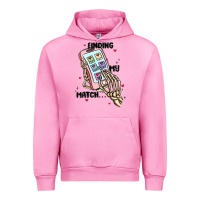 Fuchsia Pink finding my match Urban Hoodie - MaliasSmallBusiness