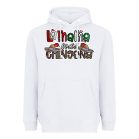 White la mama mas chingona Heavyweight Hoodie - CowhideDigitalArt