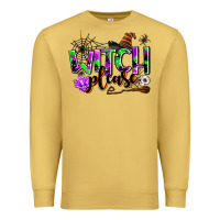 Antique Gold witch please Premium Sweatshirt - AdoDesignShop