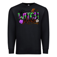 Black witch please Premium Sweatshirt - AdoDesignShop