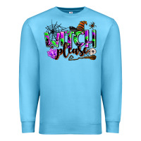 Ocean Blue witch please Premium Sweatshirt - AdoDesignShop