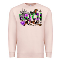 Pale Pink witch please Premium Sweatshirt - AdoDesignShop