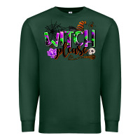 Sports Green witch please Premium Sweatshirt - AdoDesignShop