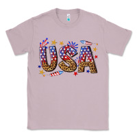 Lilac usa 4th of july bw Classic Tee - texasbilliewilder