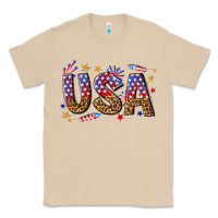 Mushroom usa 4th of july bw Classic Tee - texasbilliewilder