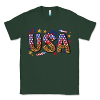 Sports Green usa 4th of july bw Classic Tee - texasbilliewilder