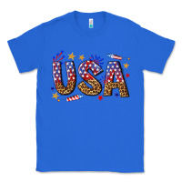 True Royal usa 4th of july bw Classic Tee - texasbilliewilder