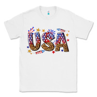 White usa 4th of july bw Classic Tee - texasbilliewilder