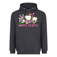 Smoke Happy Easter teeth Heavyweight Hoodie - OliviaCreatesArt