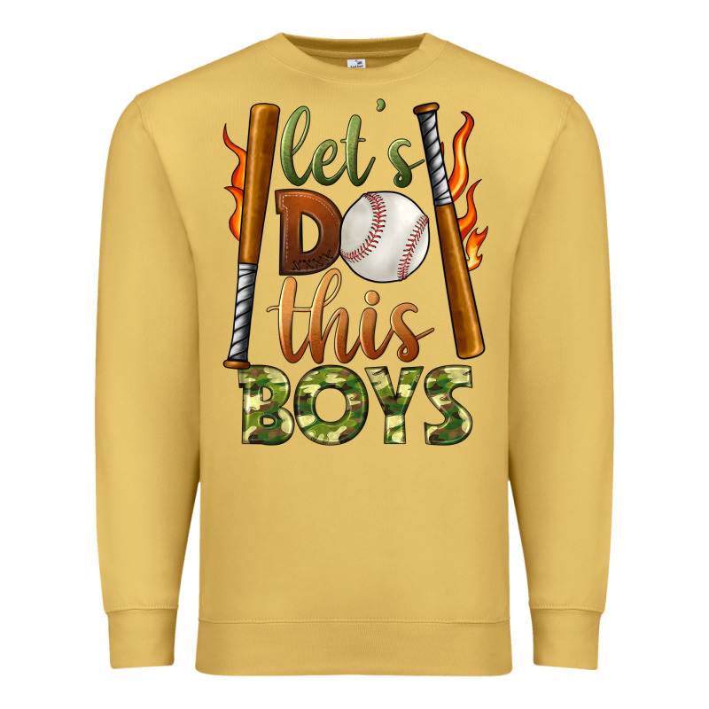 Let's Do This Boys Baseball Premium Sweatshirt by BundleAndBundleShop | Teevron