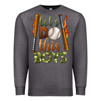 Charcoal Heather let's do this boys baseball Premium Sweatshirt - BundleAndBundleShop