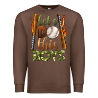Chestnut let's do this boys baseball Premium Sweatshirt - BundleAndBundleShop