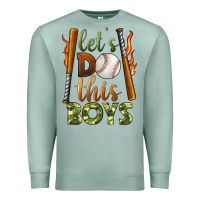 Seafoam let's do this boys baseball Premium Sweatshirt - BundleAndBundleShop
