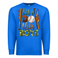 True Royal let's do this boys baseball Premium Sweatshirt - BundleAndBundleShop