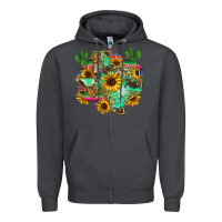 Smoke texas map Zipper Hoodie - Zillion Design Studio