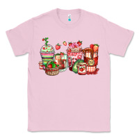 Bubblegum Pink strawberry farm fresh coffee cups Classic Tee - Zillion Design Studio
