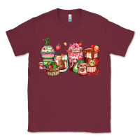 Burgundy strawberry farm fresh coffee cups Classic Tee - Zillion Design Studio