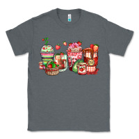 Charcoal Heather strawberry farm fresh coffee cups Classic Tee - Zillion Design Studio